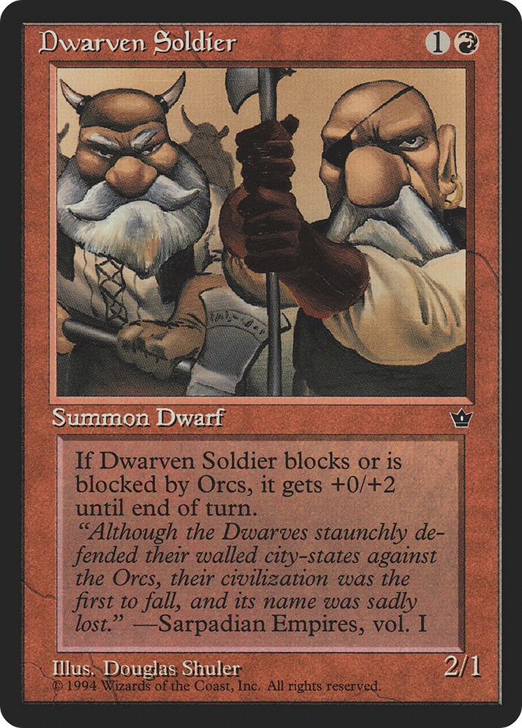 1994 Magic: The Gathering Fallen Empires 1994 Magic: The Gathering Fallen Empires #53c trading card