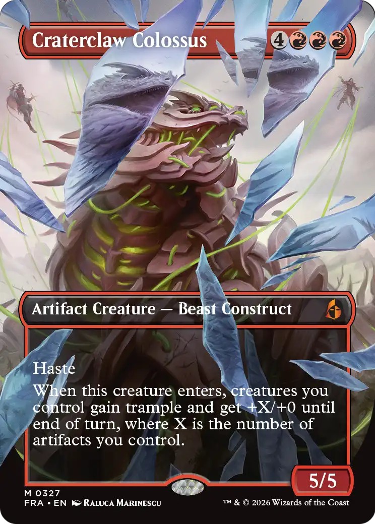 2026 Magic: The Gathering Reality Fracture 2026 Magic: The Gathering Reality Fracture #327 trading card