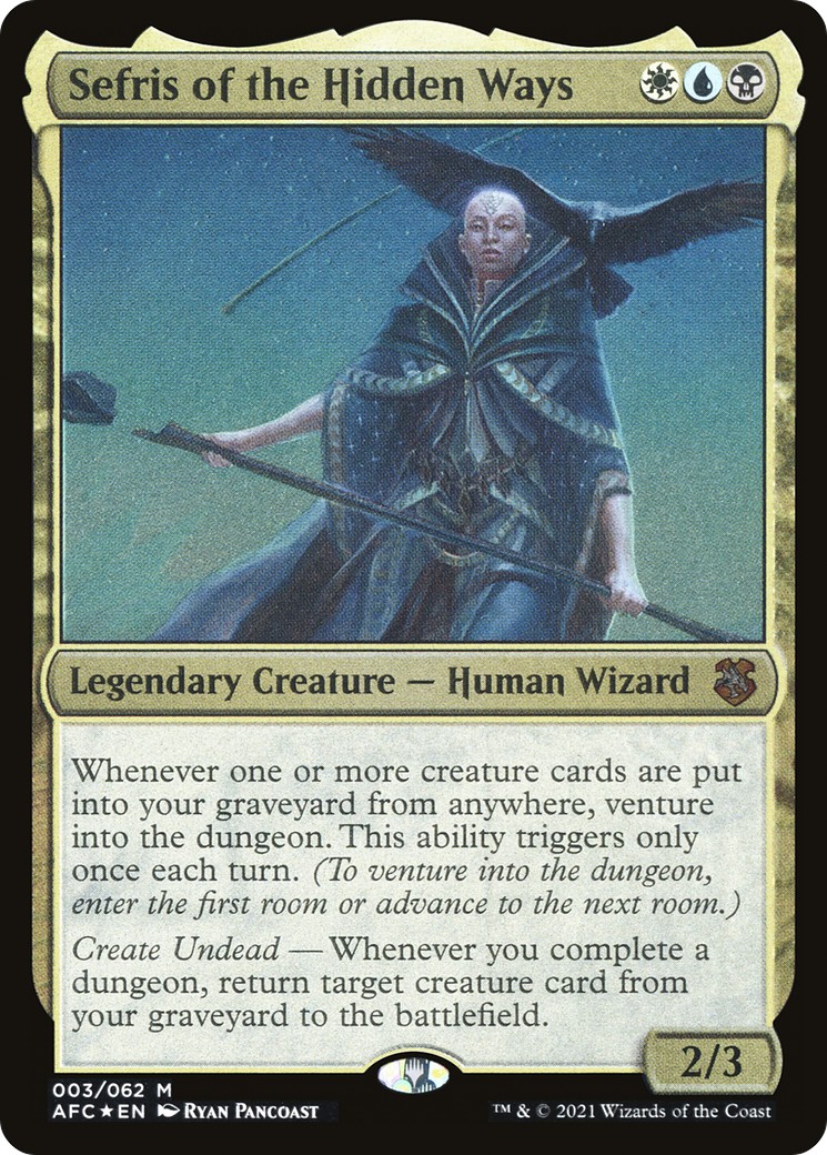 2021 Magic: The Gathering Forgotten Realms Commander Display Commanders 2021 Magic: The Gathering Forgotten Realms Commander 
