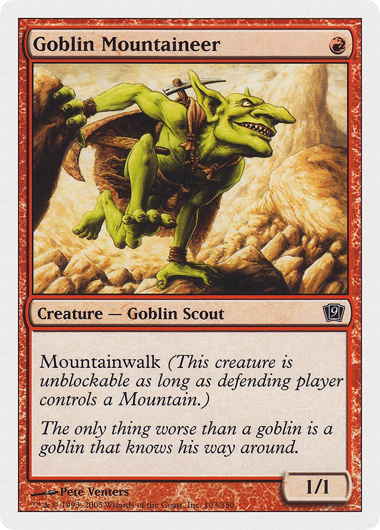 Goblin Mountaineer - Image 1