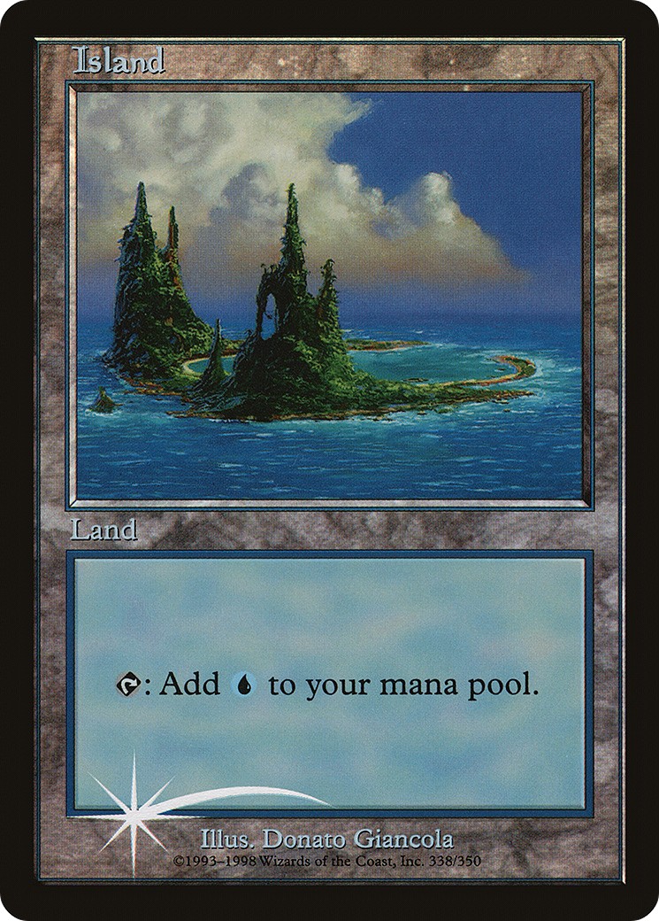 1999 Magic: The Gathering Arena League Island #3† trading card