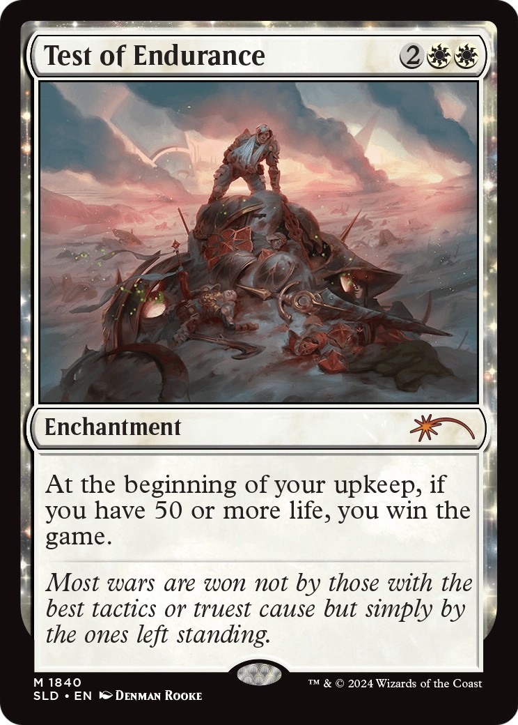 2024 Magic: The Gathering Secret Lair Drop 2024 Magic: The Gathering Secret Lair Drop #1840 trading card