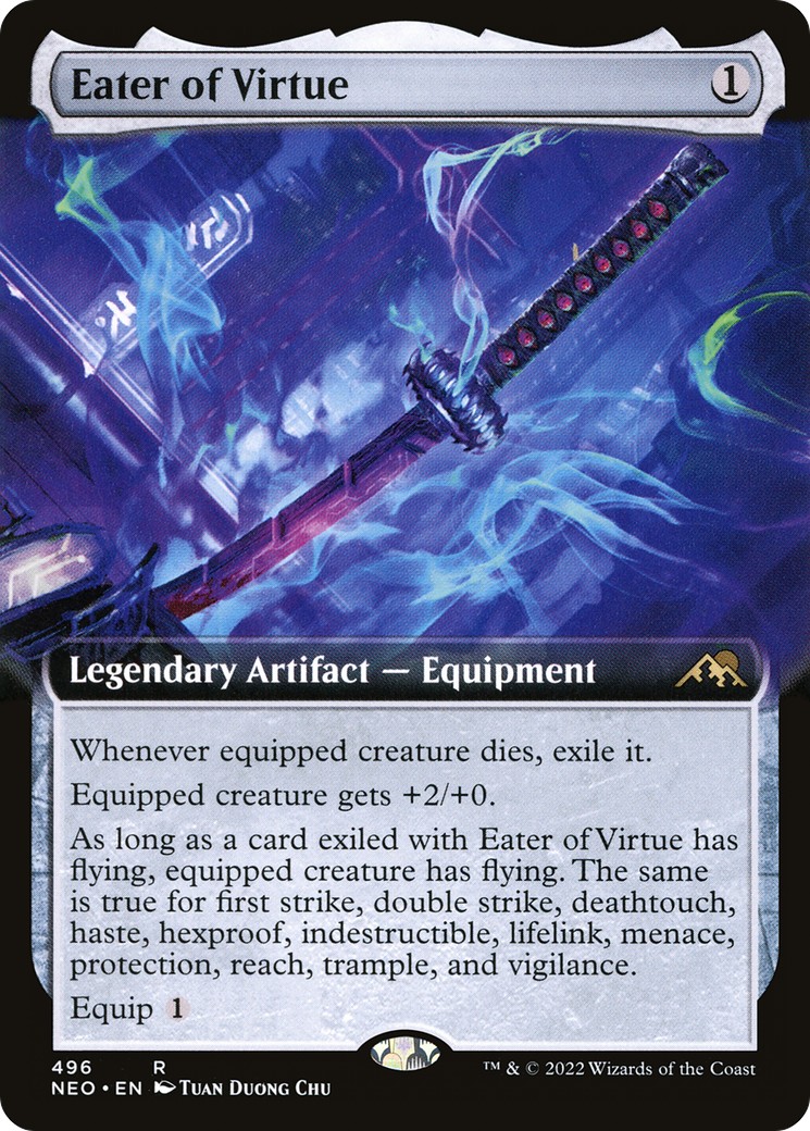 2022 Magic: The Gathering Kamigawa: Neon Dynasty 2022 Magic: The Gathering Kamigawa: Neon Dynasty #496 trading card