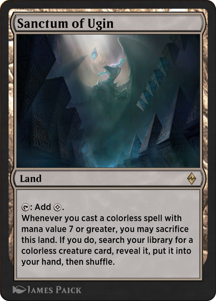 2025 Magic: The Gathering Pioneer Anthology 1 Sanctum of Ugin #11 trading card