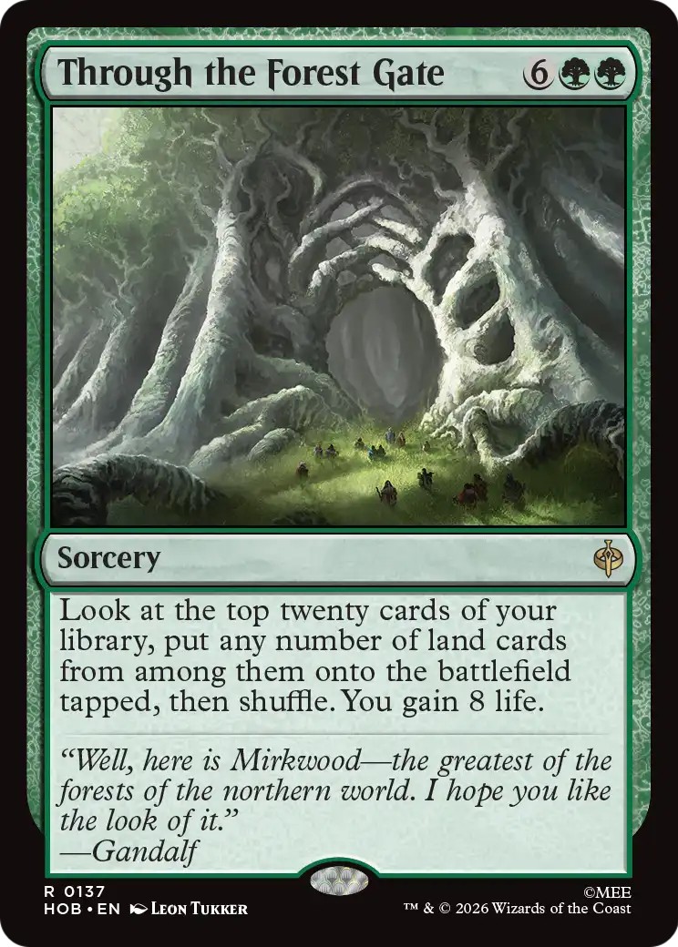 2026 Magic: The Gathering The Hobbit 2026 Magic: The Gathering The Hobbit #137 trading card