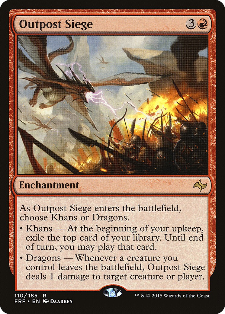 2015 Magic: The Gathering Fate Reforged 2015 Magic: The Gathering Fate Reforged #110 trading card