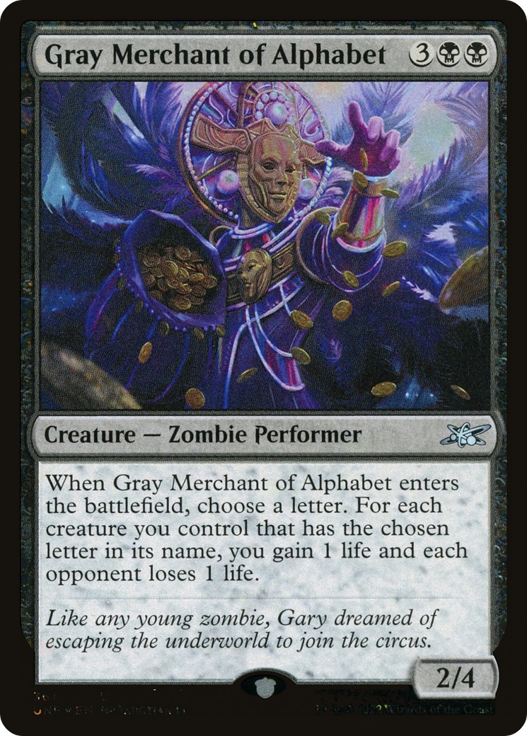2022 Magic: The Gathering Unfinity 2022 Magic: The Gathering Unfinity #361 trading card