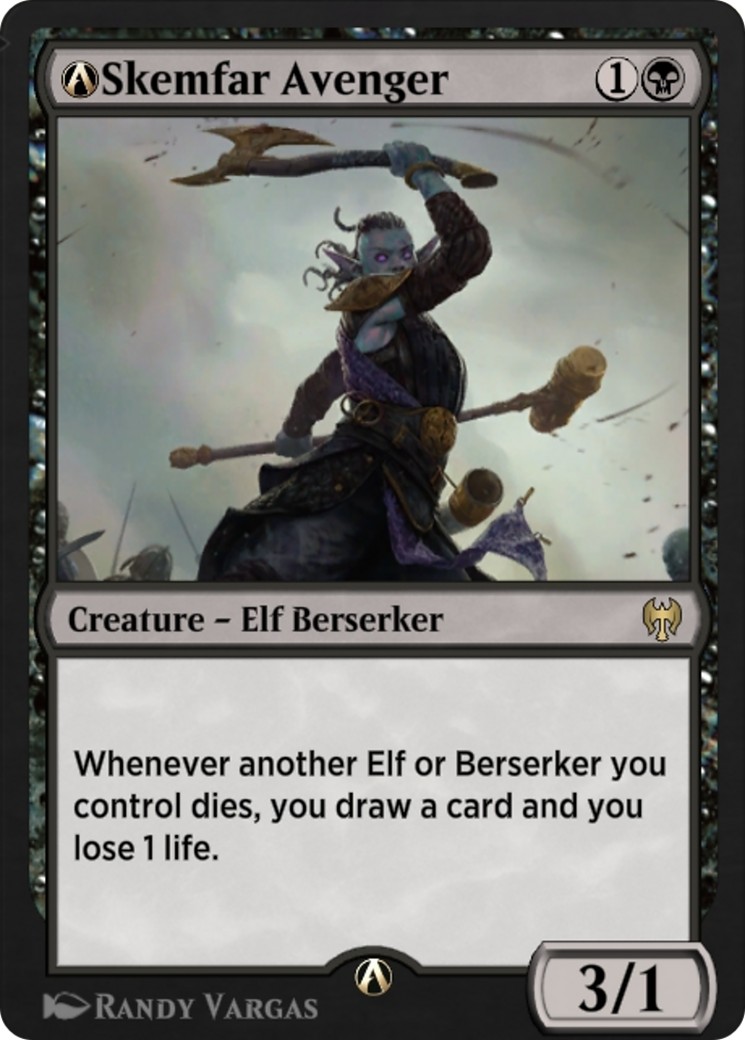 2022 Magic: The Gathering Kaldheim A-Skemfar Avenger #A-109 trading card