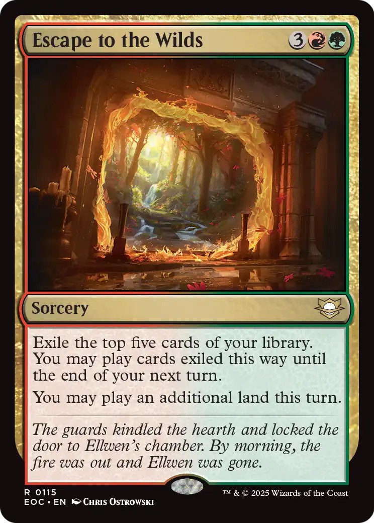 2025 Magic: The Gathering Edge of Eternities 2025 Magic: The Gathering Edge of Eternities #115 trading card