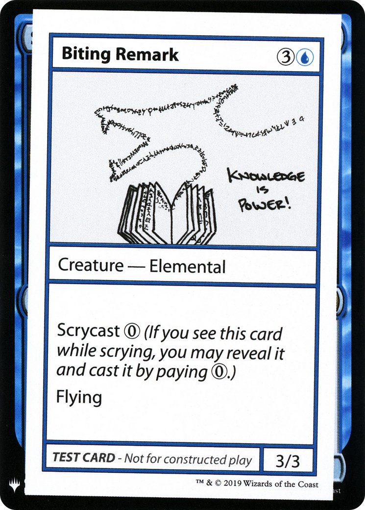 Biting Remark - Image 1