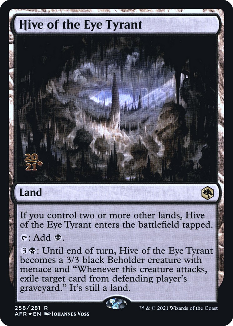 2021 Magic: The Gathering Adventures in the Forgotten Realms Promos 2021 Magic: The Gathering Adventures in the Forgotten Rea
