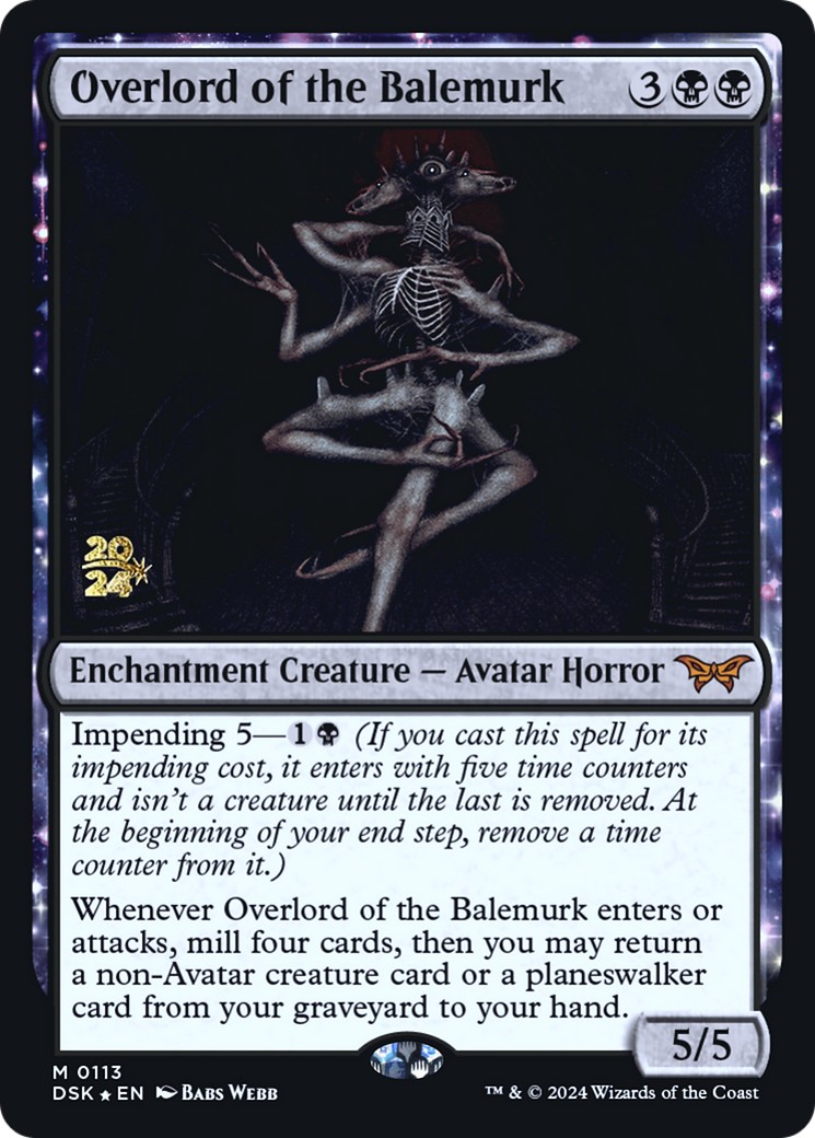 2024 Magic: The Gathering Duskmourn: House of Horror Promos 2024 Magic: The Gathering Duskmourn: House of Horror Promos #113s