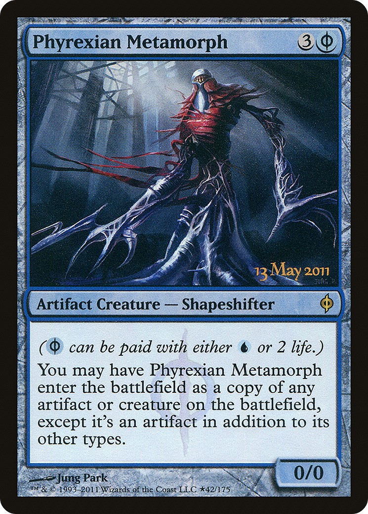 2011 Magic: The Gathering New Phyrexia Promos 2011 Magic: The Gathering New Phyrexia Promos #42★ trading card