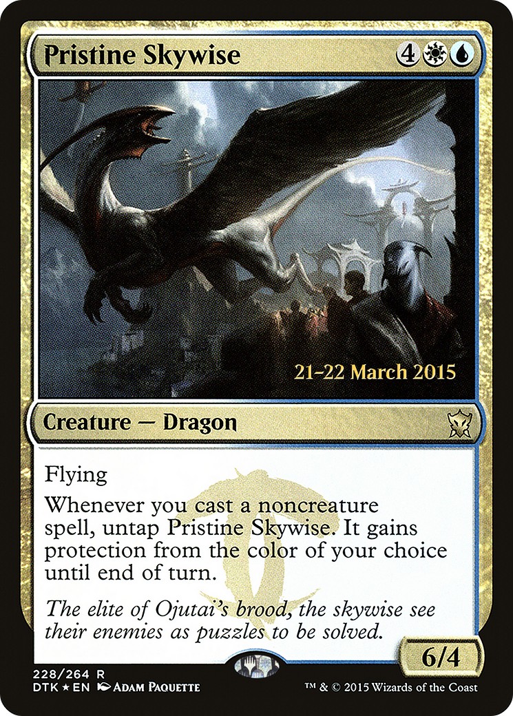 2015 Magic: The Gathering Dragons of Tarkir Promos 2015 Magic: The Gathering Dragons of Tarkir Promos #228s trading card