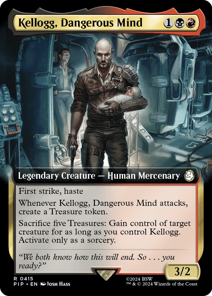 2024 Magic: The Gathering Fallout 2024 Magic: The Gathering Fallout #415 trading card