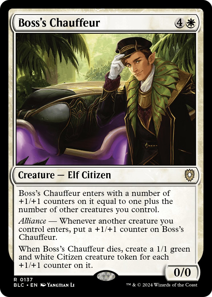 2024 Magic: The Gathering Bloomburrow 2024 Magic: The Gathering Bloomburrow #137 trading card
