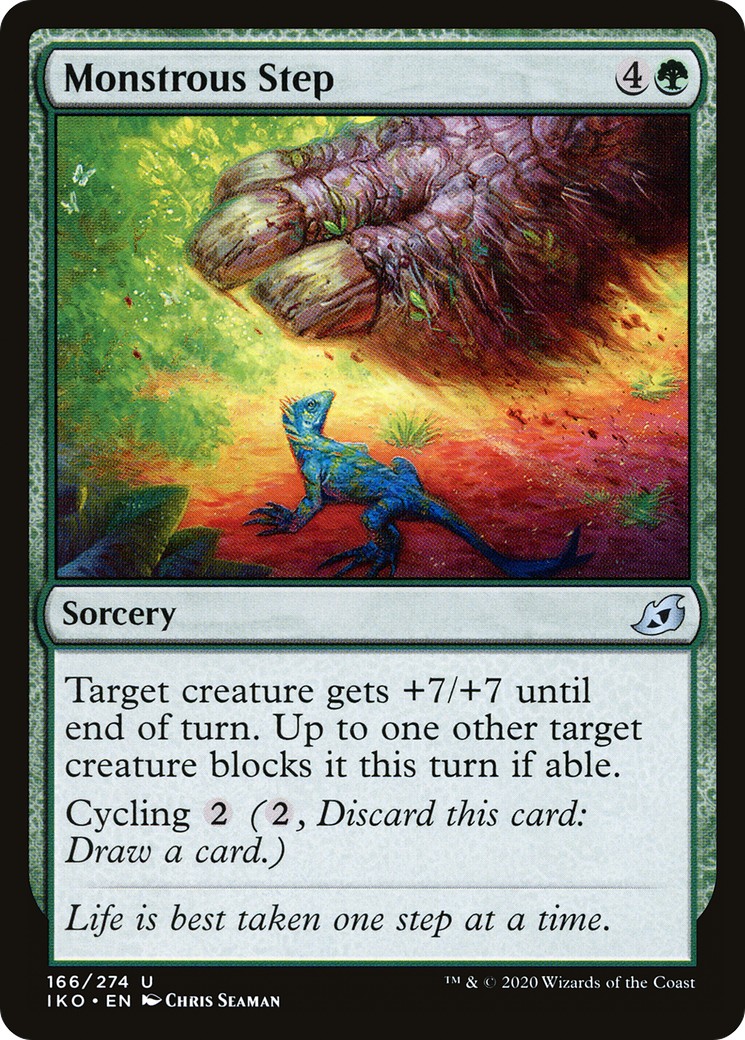 2020 Magic: The Gathering Ikoria: Lair of Behemoths 2020 Magic: The Gathering Ikoria: Lair of Behemoths #166 trading card