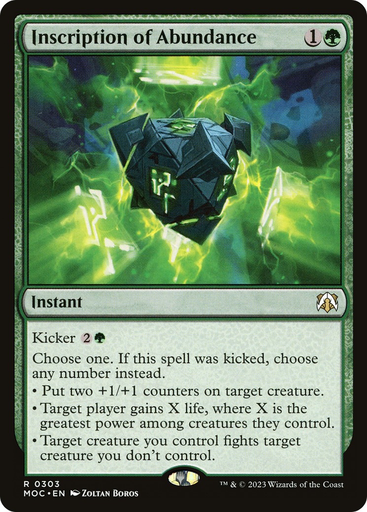 2023 Magic: The Gathering March of the Machine 2023 Magic: The Gathering March of the Machine #303 trading card
