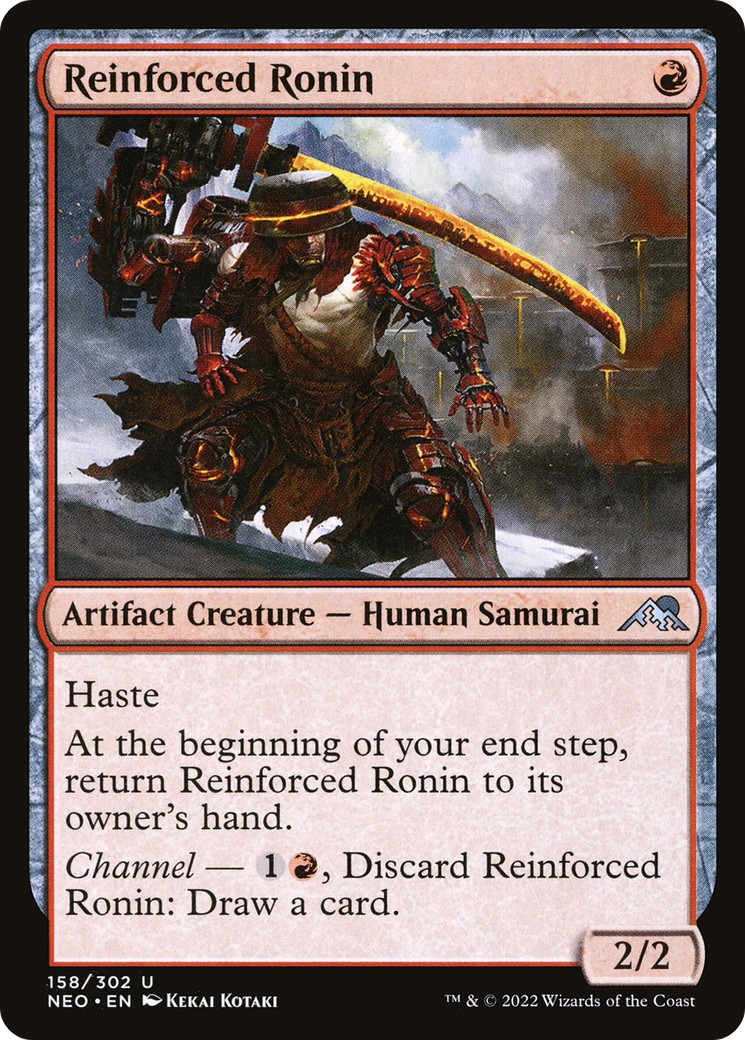 2022 Magic: The Gathering Kamigawa: Neon Dynasty 2022 Magic: The Gathering Kamigawa: Neon Dynasty #158 trading card