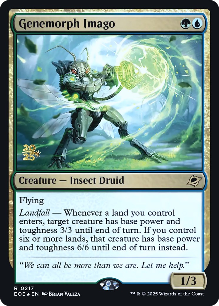 2025 Magic: The Gathering Edge of Eternities Promos 2025 Magic: The Gathering Edge of Eternities Promos #217s trading card