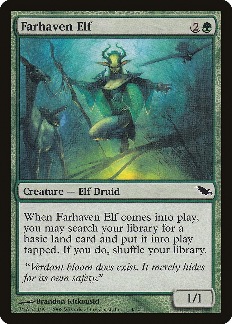 2008 Magic: The Gathering Shadowmoor 2008 Magic: The Gathering Shadowmoor #113 trading card