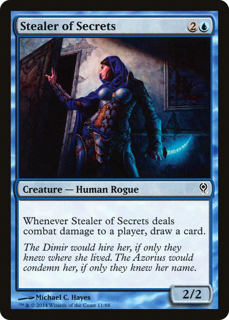 2014 Magic: The Gathering Duel Decks: Jace vs. Vraska Stealer of Secrets #11 trading card
