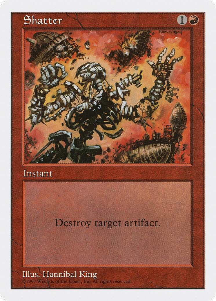 Shatter (Common · Normal) · 1997 · Fifth Edition