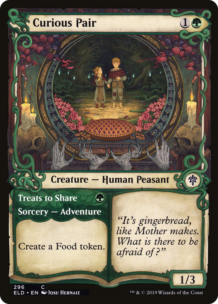 2019 Magic: The Gathering Throne of Eldraine 2019 Magic: The Gathering Throne of Eldraine #296 trading card