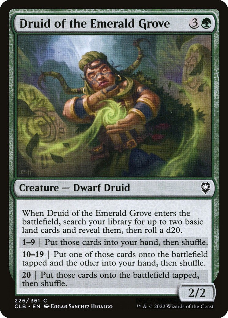 Druid of the Emerald Grove - Image 1