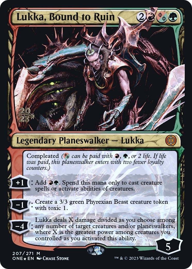 2023 Magic: The Gathering Phyrexia: All Will Be One Promos 2023 Magic: The Gathering Phyrexia: All Will Be One Promos #207s t