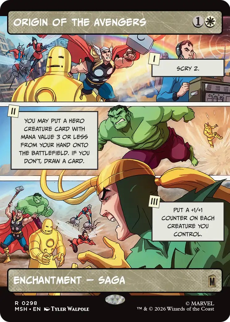 2026 Magic: The Gathering Marvel Super Heroes 2026 Magic: The Gathering Marvel Super Heroes #298 trading card