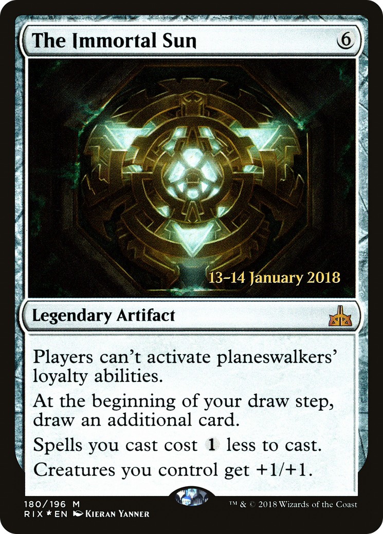 2018 Magic: The Gathering Rivals of Ixalan Promos 2018 Magic: The Gathering Rivals of Ixalan Promos #180s trading card