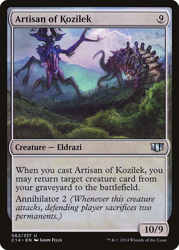 2014 Magic: The Gathering Commander 2014 Magic: The Gathering Commander #62 trading card