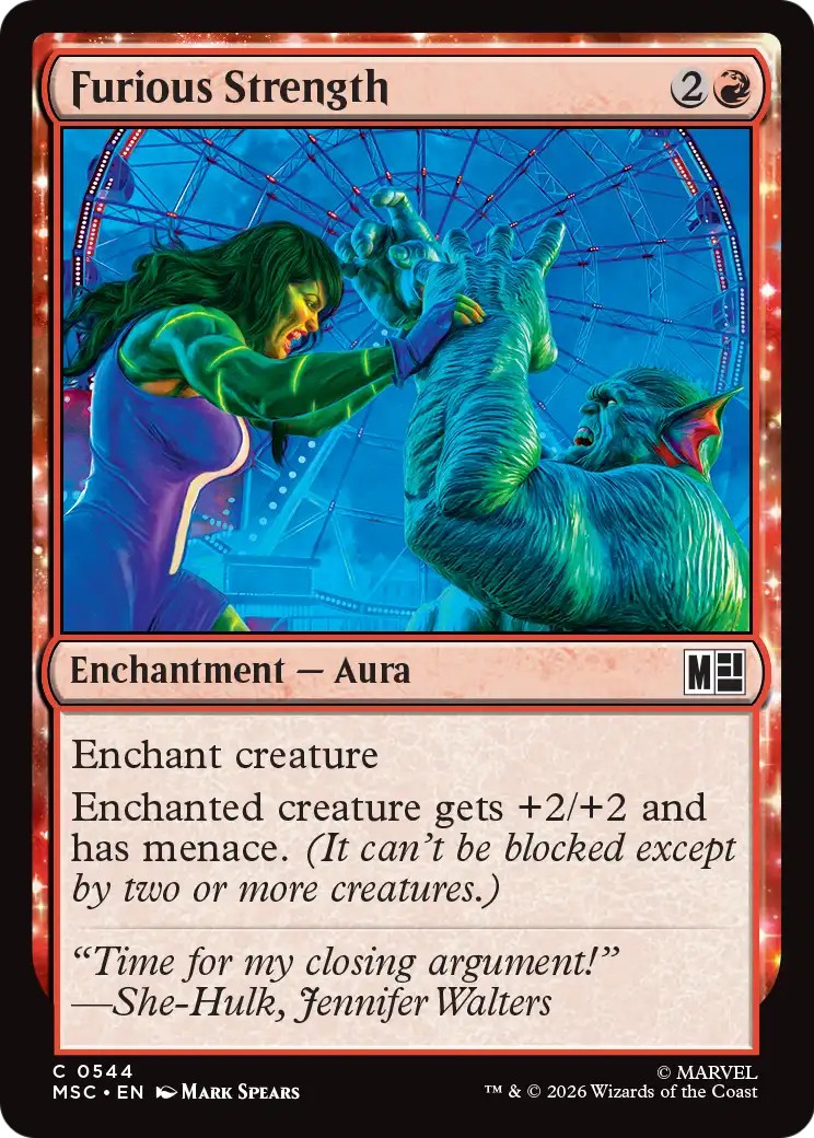 2026 Magic: The Gathering Marvel Super Heroes 2026 Magic: The Gathering Marvel Super Heroes #544 trading card