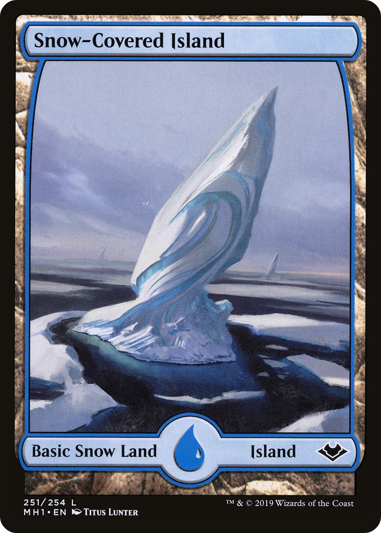 Snow-Covered Island - Image 1