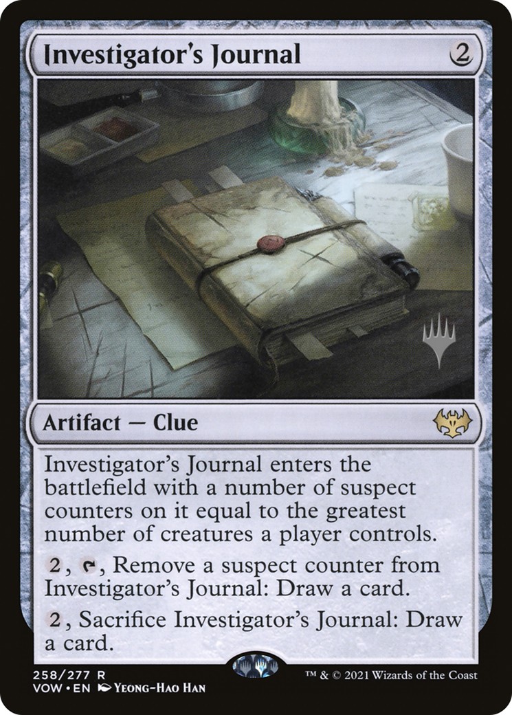 Investigator's Journal - Image 1