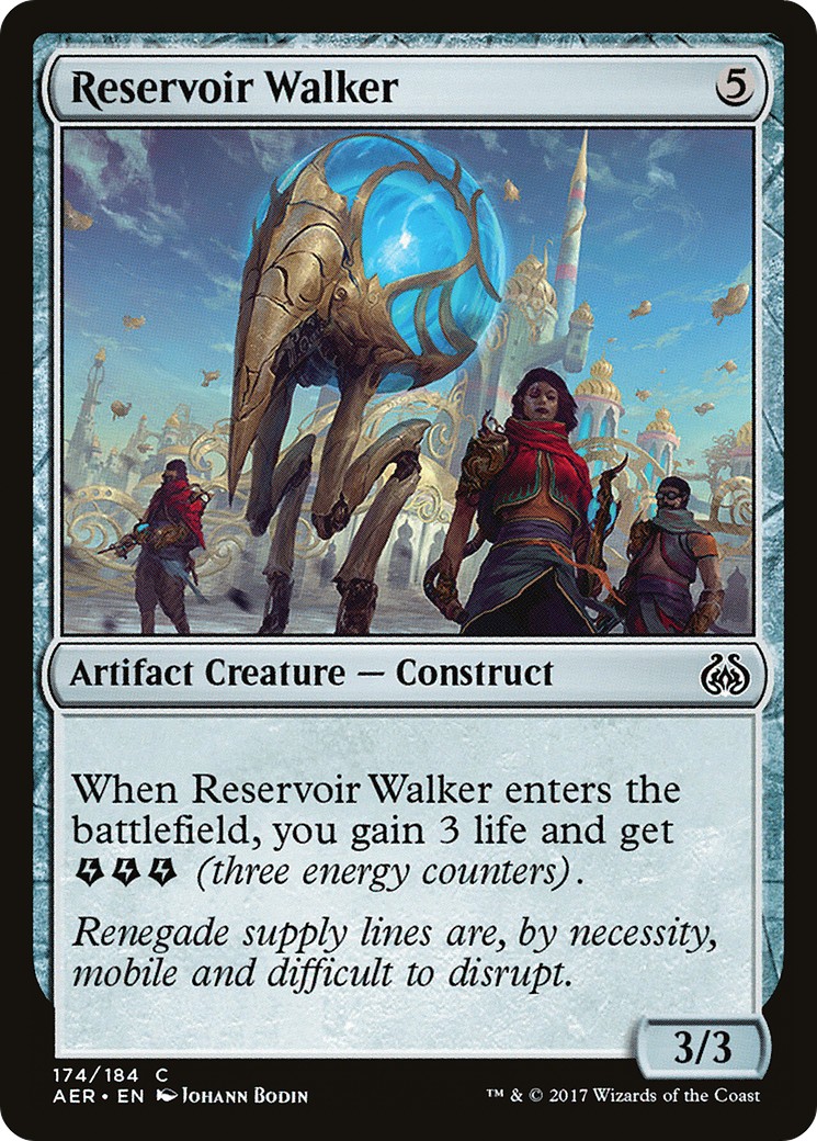 2017 Magic: The Gathering Aether Revolt 2017 Magic: The Gathering Aether Revolt #174 trading card