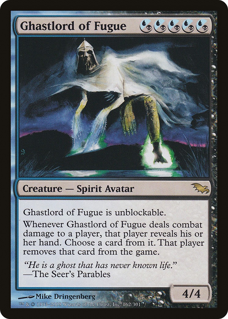 2008 Magic: The Gathering Shadowmoor 2008 Magic: The Gathering Shadowmoor #162 trading card