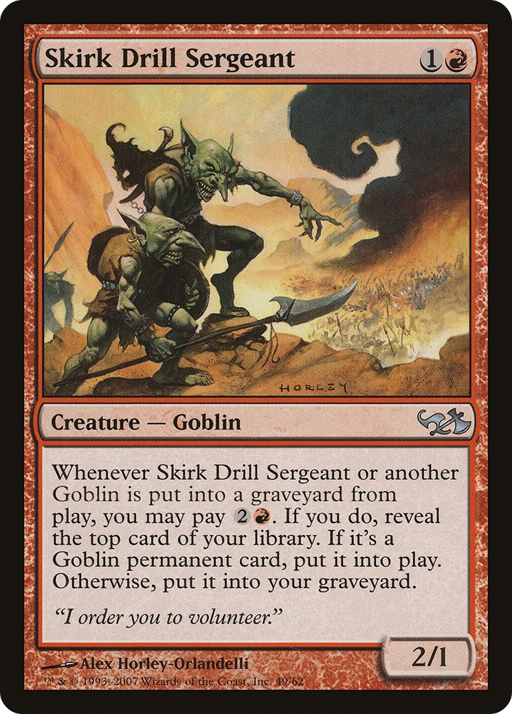 2007 Magic: The Gathering Duel Decks: Elves vs. Goblins 2007 Magic: The Gathering Duel Decks: Elves vs. Goblins #49 trading c
