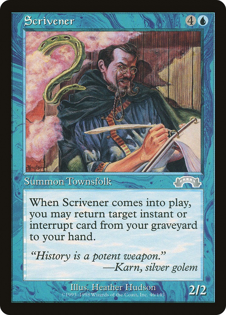 1998 Magic: The Gathering Exodus 1998 Magic: The Gathering Exodus #46 trading card