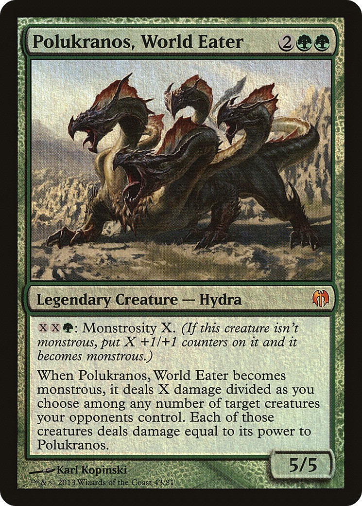 2013 Magic: The Gathering Duel Decks: Heroes vs. Monsters 2013 Magic: The Gathering Duel Decks: Heroes vs. Monsters #43 tradi