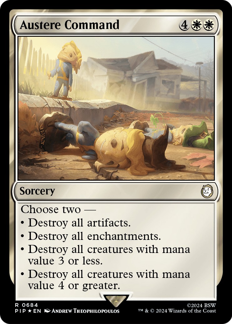 2024 Magic: The Gathering Fallout 2024 Magic: The Gathering Fallout #684 trading card