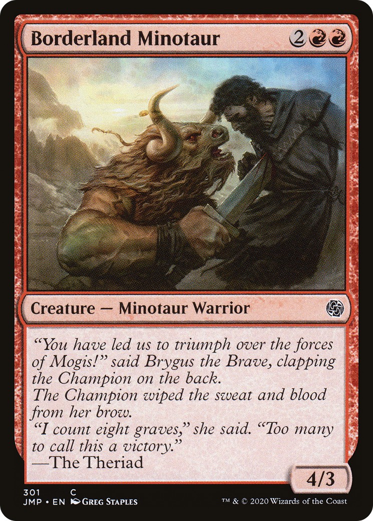 2020 Magic: The Gathering Jumpstart 2020 Magic: The Gathering Jumpstart #301 trading card