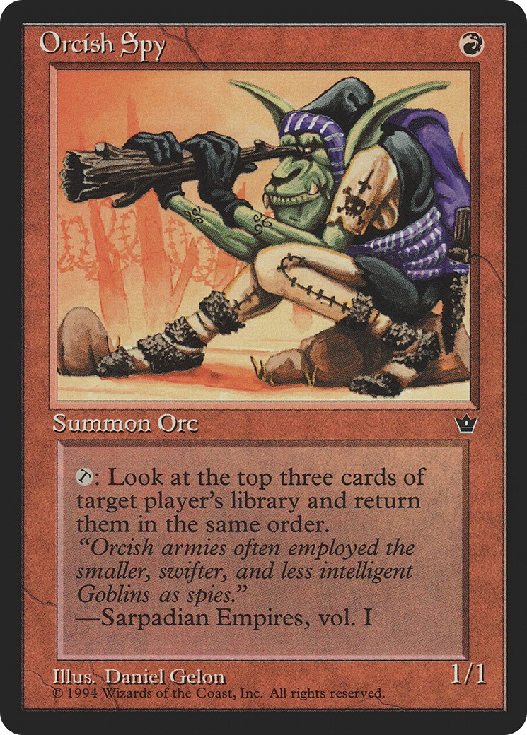 1994 Magic: The Gathering Fallen Empires 1994 Magic: The Gathering Fallen Empires #61b trading card