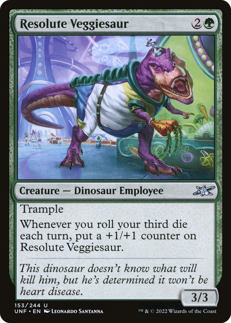 2022 Magic: The Gathering Unfinity 2022 Magic: The Gathering Unfinity #153 trading card