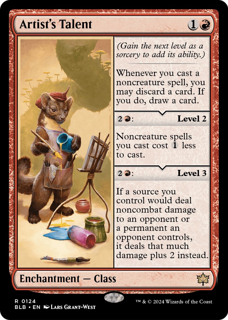 2024 Magic: The Gathering Bloomburrow 2024 Magic: The Gathering Bloomburrow #124 trading card
