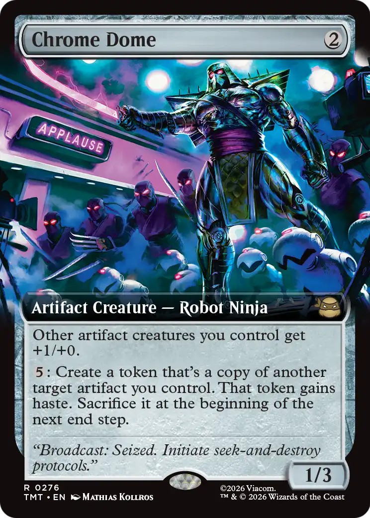 2026 Magic: The Gathering Teenage Mutant Ninja Turtles 2026 Magic: The Gathering Teenage Mutant Ninja Turtles #276 trading ca