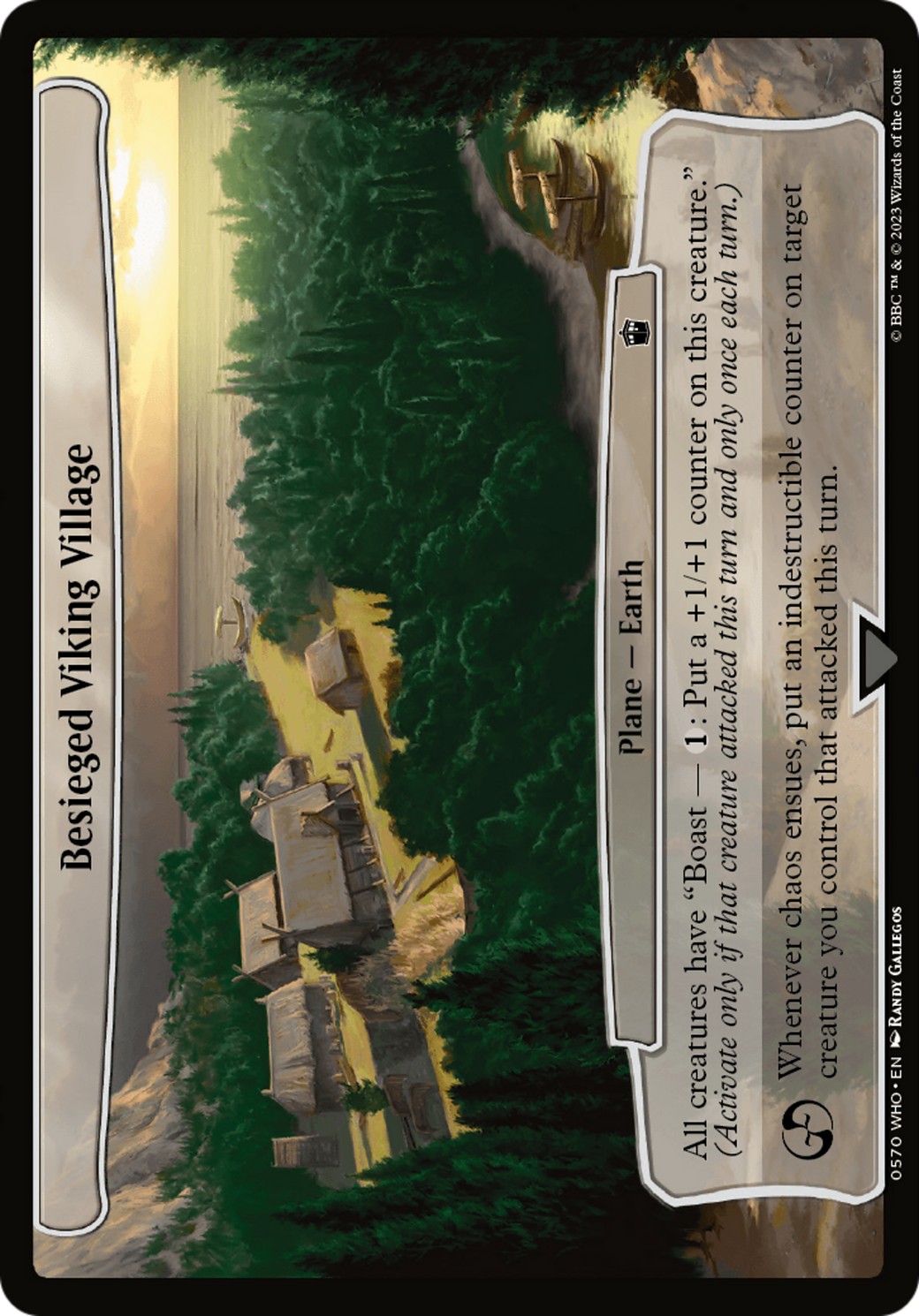 Besieged Viking Village - Image 1