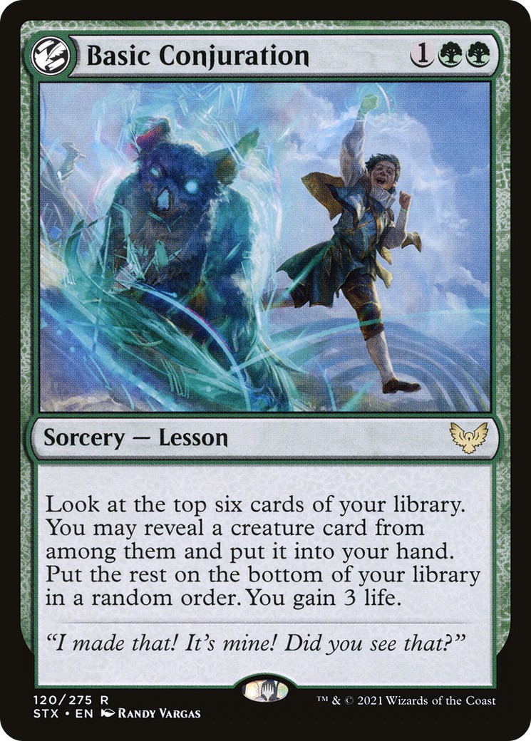 2021 Magic: The Gathering Strixhaven: School of Mages 2021 Magic: The Gathering Strixhaven: School of Mages #120 trading card