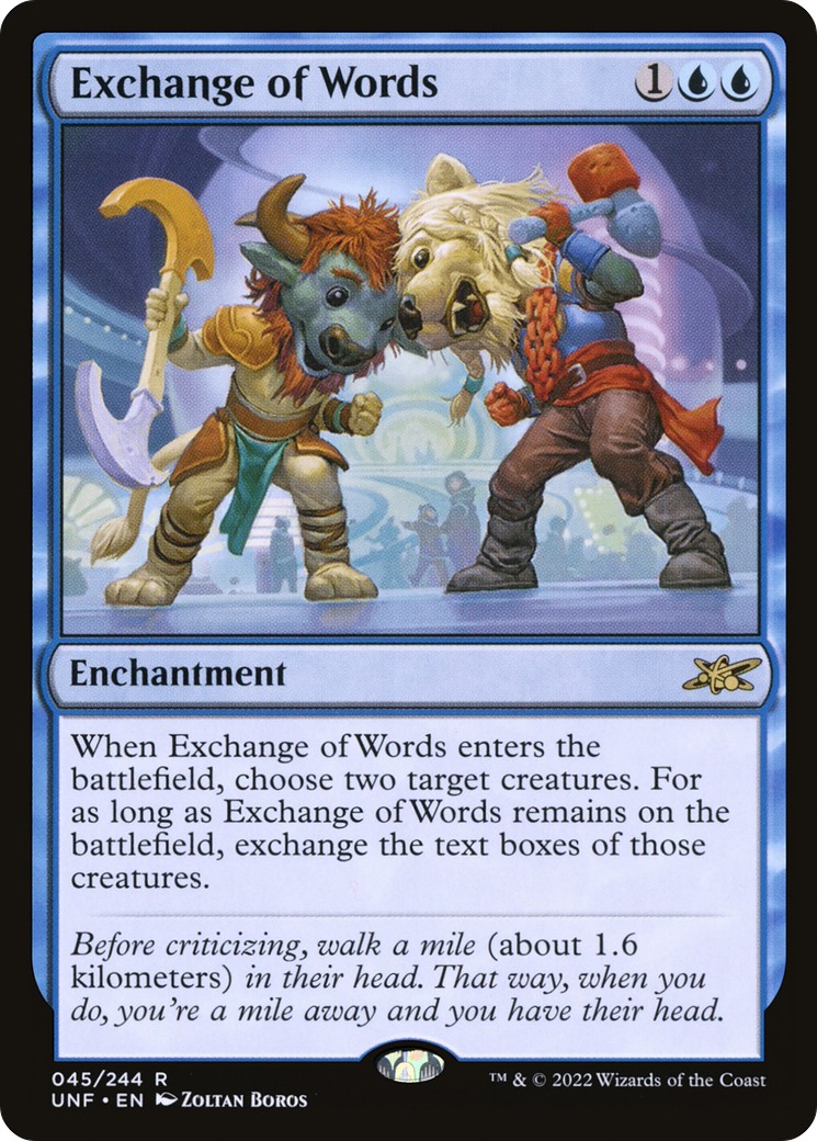 Exchange of Words - Image 1